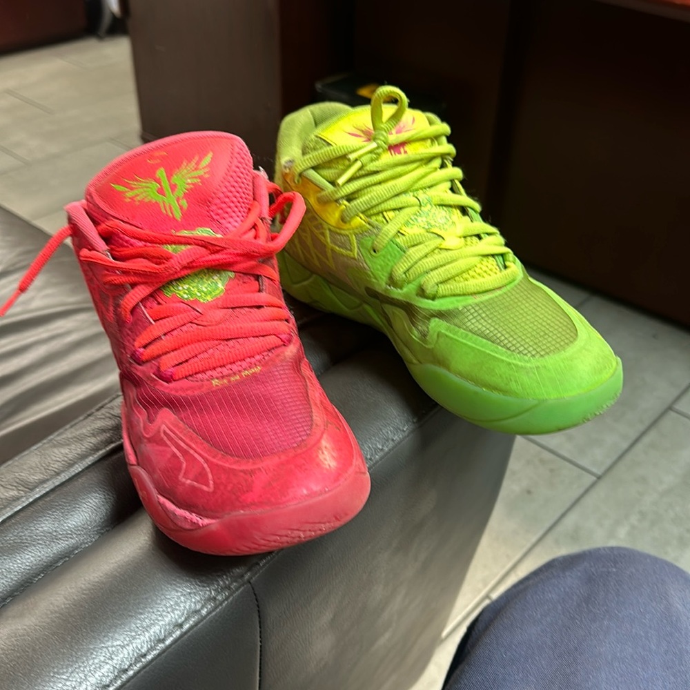 Puma lamelo ball rick and Morty size (9.5)